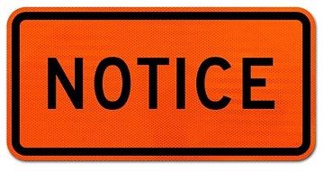 notice-sign-orange